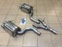 Duplex Endschalldämpfer MERCEDES BENZ SLK Roadster Typ R171 inkl. Y-Verteilung