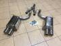 Duplex Endschalldämpfer MERCEDES BENZ SLK Roadster Typ R171 inkl. Y-Verteilung