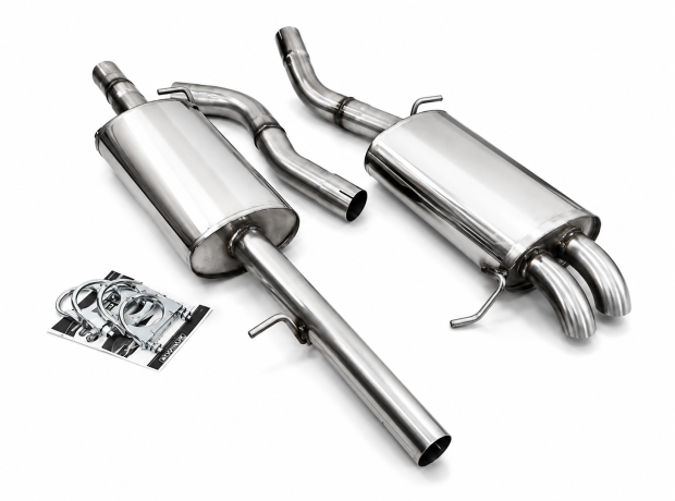 Supersport Poweranlage Edelstahl VW Bus, Transporter, Multivan T5 (7H)