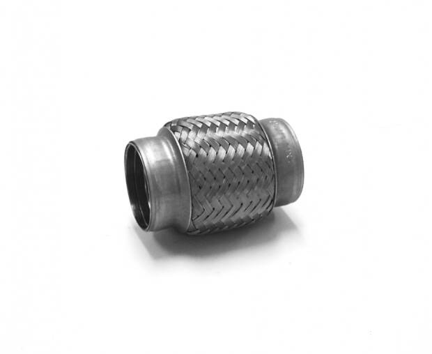 Flexrohr 3" (Ø 76mm) mit Muffe Länge: 100mm