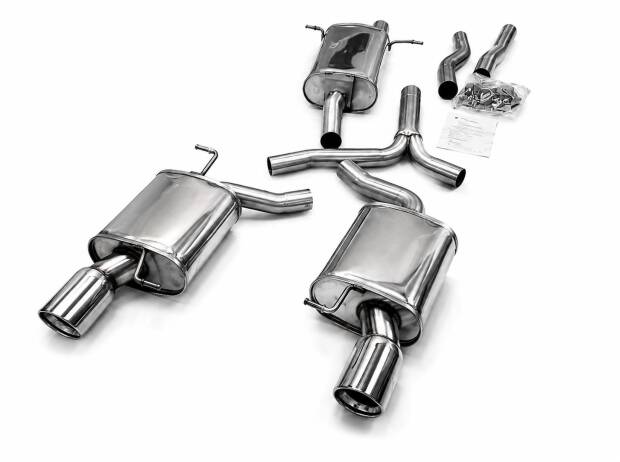 Duplex Auspuff Audi A5 B8 TFSI Edelstahl