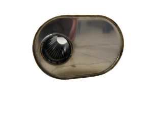 Supersport Schalldämpfer Universal oval Edelstahl...