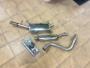 Edelstahl Auspuffanlage VW Scirocco II GTI/GTX/Scala Typ 53B Baujahr 1984- Motor 1.3 - 1.8 mit EG-Zulassung