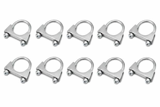 10x Bügelschelle 45mm