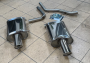 DUPLEX Endschalldämpfer Edelstahl AUDI A4 Front/2WD Limo,Avant,Cabrio Typ B6