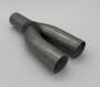 Schweißadapter Universal Y-Adapter von 1x 45mm auf 2x 45mm