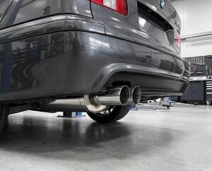 Endschalldämpfer für M-Technik BMW 5er Limo Typ E39 Baujahr 12/95- Motor 520i,523i,525i,528i,530i,535i Edelstahl