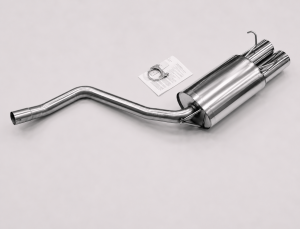 Edelstahl Sportschalldämpfer MERCEDES BENZ 190er Limo Typ W201 Bj. 12/82-05/93 Motor 1.8 & 2.0
