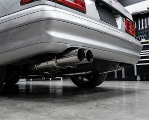 Supersport Auspuff Mercedes SL500 R129 Edelstahl
