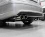 Edelstahl Endschalldämpfer MERCEDES BENZ CLK C209 Bj. 05/02- Motor 200K,240 (Otto 120,125KW)