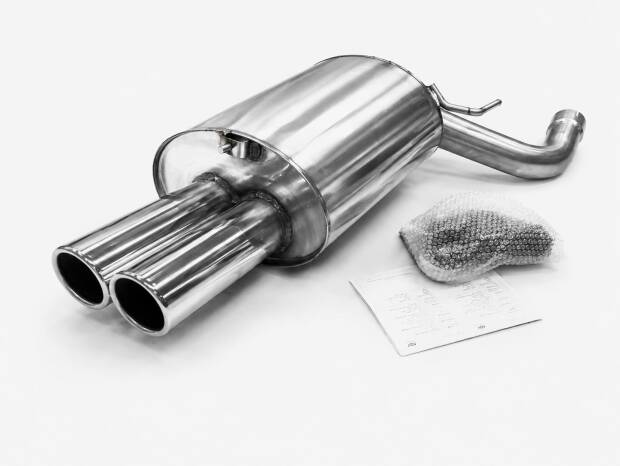 Supersport Auspuff BMW E39 Edelstahl - 2x76mm
