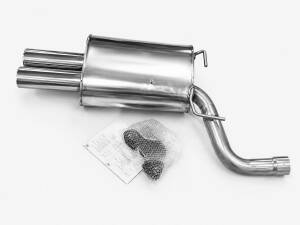 Supersport Auspuff BMW E39 Edelstahl - 2x76mm