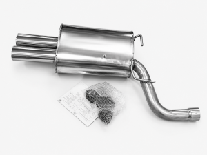 Supersport Auspuff BMW E39 Edelstahl - 2x76mm
