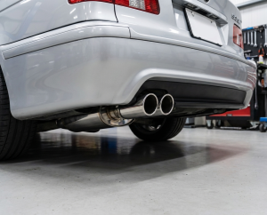 Supersport Auspuff BMW E39 Edelstahl - 2x76mm