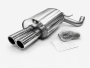 Supersport Auspuff BMW E39 Edelstahl - 2x76mm