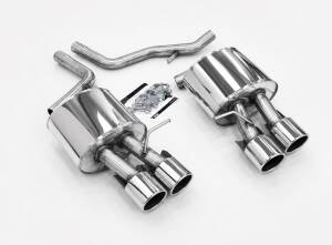 Duplex Edelstahl Sportschalldämpfer AUDI A4 Typ 8E,B6,B7