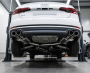 Duplex Edelstahl Sportschalldämpfer AUDI A4 Typ 8E,B6,B7
