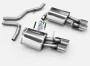 Duplex Edelstahl Sportschalldämpfer AUDI A4 Typ 8E,B6,B7