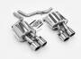 Duplex Edelstahl Sportschalldämpfer AUDI A4 Typ 8E,B6,B7
