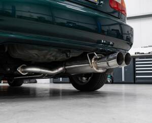 Edelstahl Endschalldämpfer HONDA CRX II (EG2|EH6)