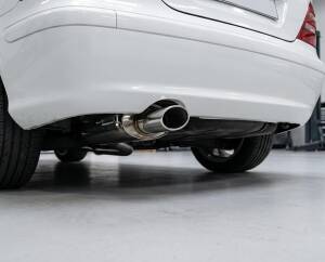 Edelstahl Sportschalldämpfer MERCEDES BENZ SLK Roadster Typ R170