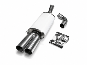 Edelstahl Endschalldämpfer AUDI 80,90 Typ 89, 2.6,...