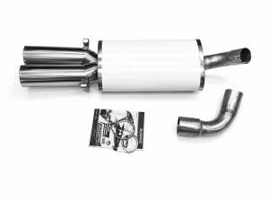 Edelstahl Endschalldämpfer AUDI 80,90 Typ 89, 2.6, 2.8, 6 Zylinder