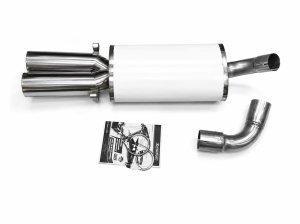 Edelstahl Endschalldämpfer AUDI 80,90 Typ 89, 2.6, 2.8, 6 Zylinder