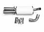 Edelstahl Endschalldämpfer AUDI 80,90 Typ 89, 2.6, 2.8, 6 Zylinder