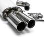 Edelstahl Endschalldämpfer AUDI 80,90 Typ 89, 2.6, 2.8, 6 Zylinder