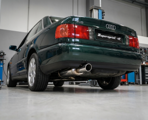 Edelstahl Sportschalldämpfer AUDI 100,A6 Typ C4