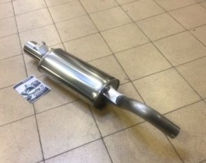 Edelstahl Sportschalldämpfer AUDI 100,A6 Typ C4