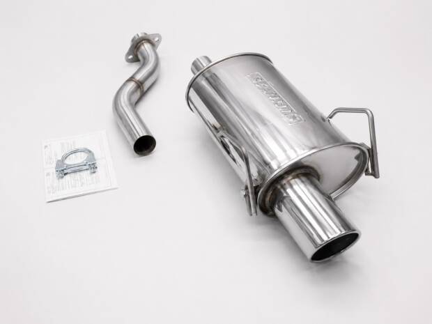 Supersport Sportauspuff Honda Civic EG EJ9 Edelstahl - 100mm
