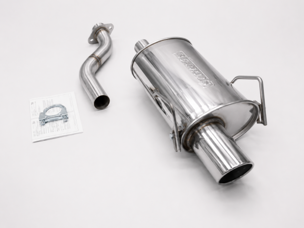 Supersport Sportauspuff Honda Civic EG EJ9 Edelstahl - 100mm