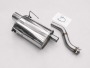 Supersport Sportauspuff Honda Civic EG EJ9 Edelstahl - 100mm