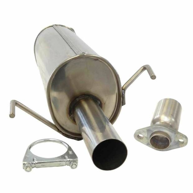 Edelstahl Endschalldämpfer OPEL Astra G (T98) 02/98-