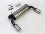 Edelstahl Endschalldämpfer DUPLEX NISSAN QASHQAI (J10|JJ10) 02/07-