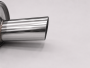 Edelstahl Auspuffanlage 63,5mm AUDI A3 (8L)
