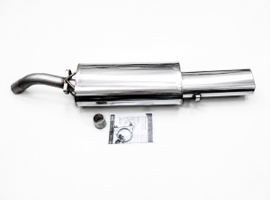 Edelstahl Endschalldämpfer VW Golf 2 (19E) 08/83-