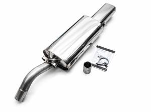 Edelstahl Endschalldämpfer VW Golf 2 (19E) 08/83-