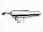 Edelstahl Endschalldämpfer VW Golf 2 (19E) 08/83-
