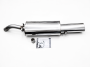 Edelstahl Endschalldämpfer VW Golf 2 (19E) 08/83-