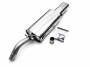 Edelstahl Endschalldämpfer VW Golf 2 (19E) 08/83-