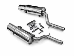 Duplex Edelstahl Endschalldämpfer AUDI A6 Quattro Typ 4B