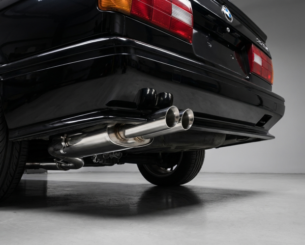 Edelstahl Endschalldämpfer BMW 3er E30 - Motor 320i,325i