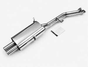 Edelstahl Endschalldämpfer BMW 3er E30 - Motor 320i,325i