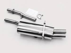 Edelstahl Endschalldämpfer BMW 3er E36 - Motor 316i,...