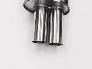 Edelstahl Endschalldämpfer BMW 3er E36 - Motor 316i, 318i
