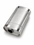 Universal Edelstahl Schalldämpfer - 63,5mm - 215x125x415mm