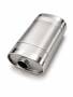 Universal Edelstahl Schalldämpfer - 54mm - 215x125x415mm